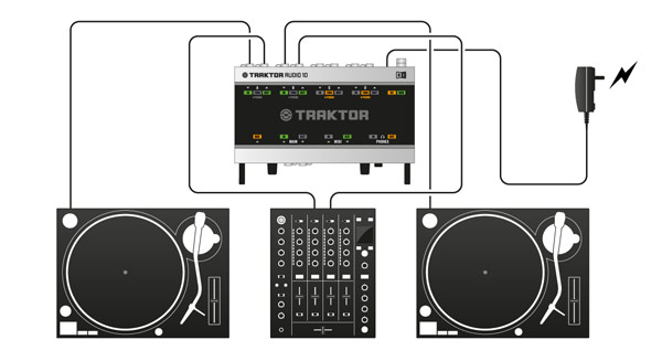 Native Instuments/オーディオインターフェイス/TRAKTOR AUDIO 10 -DJ